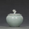 Song Dynasty Ru Kiln Sky-Blue Glazed pot 057