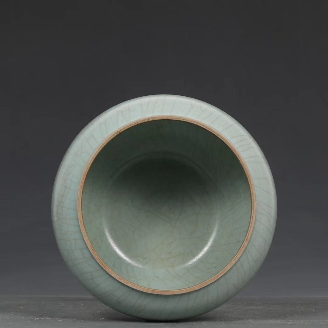 Song Dynasty Ru Kiln Sky-Blue Glazed pot 057