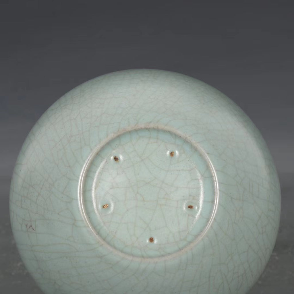 Song Dynasty Ru Kiln Sky-Blue Glazed pot 057