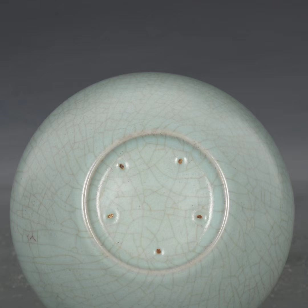 Song Dynasty Ru Kiln Sky-Blue Glazed pot 057