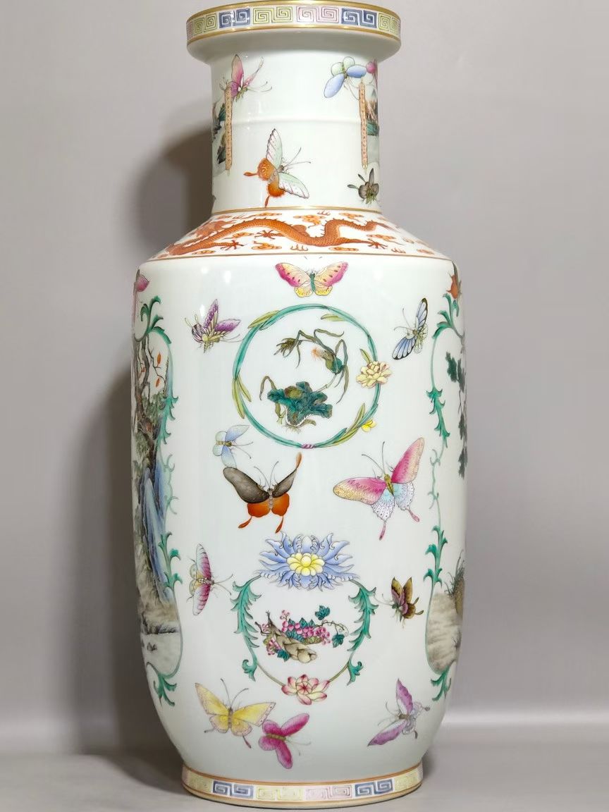Famille Rose Vase