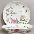 Famille Rose plate