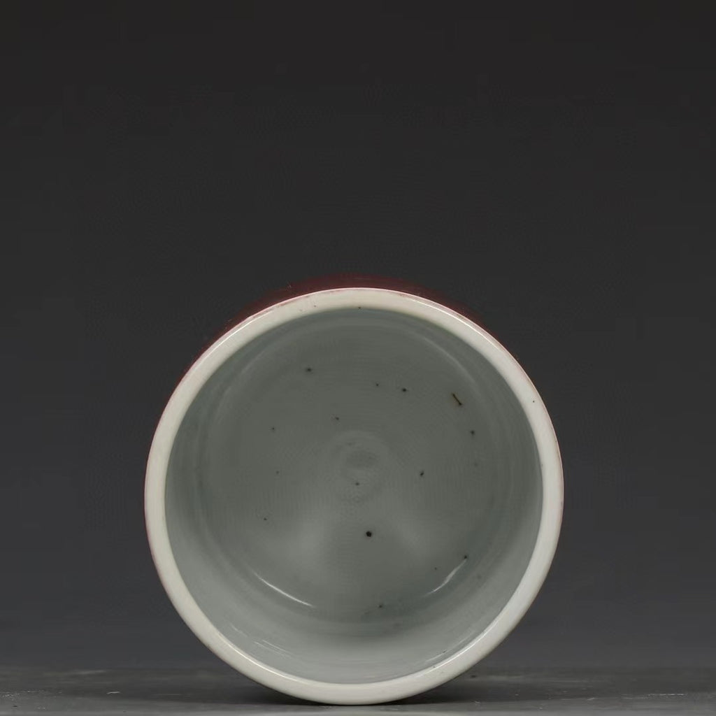 Cowpea Red Brush Pot 0512