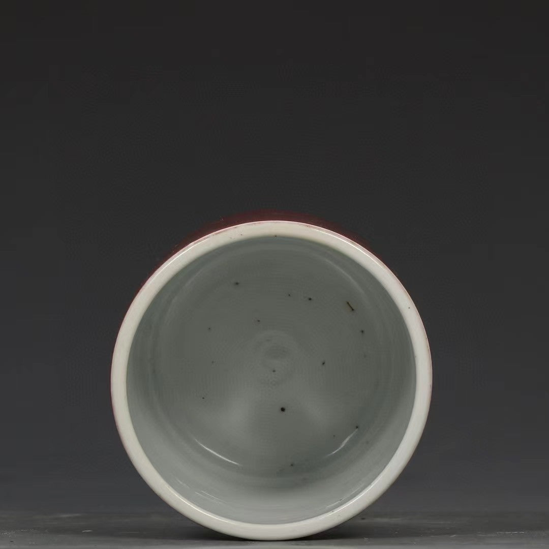 Cowpea Red Brush Pot 0512